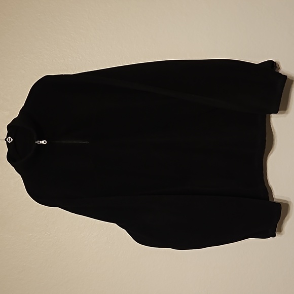 Croft & Barrow | Men's Black Fleece 1/4 Zip Pockets Jacket Sz XXL - Picture 2 of 8